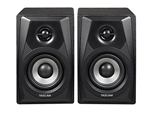 【中古】TASCAM タスカム パワードモニタースピーカー 2通い路アンプリファイアー内蔵 VL-S3 有りの実