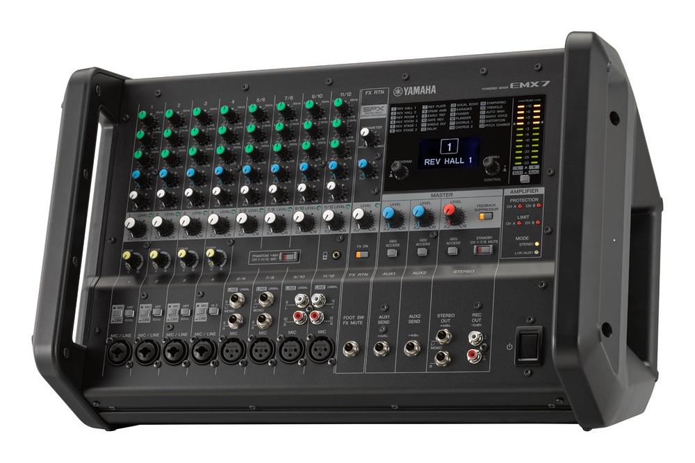 【中古】ヤマハ YAMAHA 12チャンネル パワードミキサー EMX7｜セーフライフ倉庫 103,410円