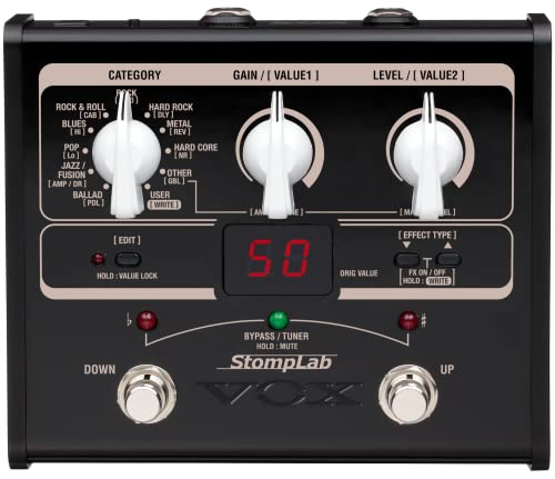 【中古】VOX(ヴォックス) ヴォックス ギター用・コンパクト・マルチエフェクター StompLab SL1G