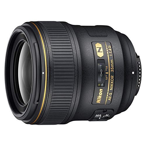 【中古】Nikon 単興味の中心水晶体 AF-S NIKKOR 35粍 f/1.4G フルサイズ相応う