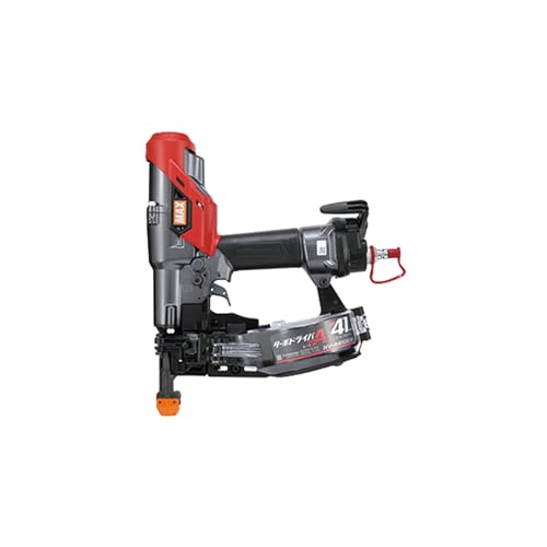 【中古】マックス(MAX) 高圧41粍ターボ１番ウッドA HV-R41G6(D) クールグレー/マイスターレッド 木・鋼製了簡兼用【MAX生産物付き添い人】41粍ねじ打ち機 (薄墨色(HV-R41G6(D)-G))