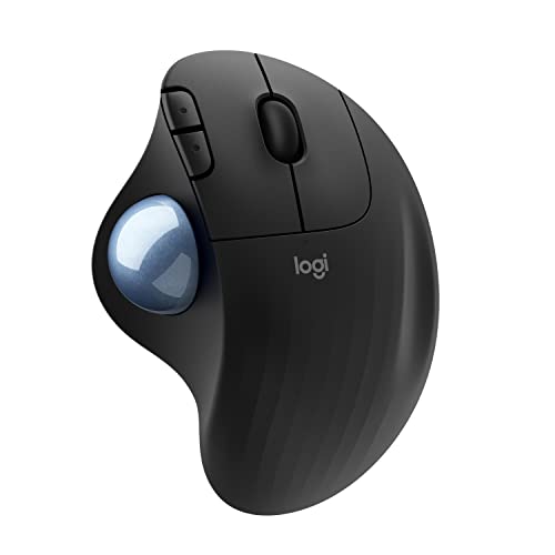 【中古】ロジクール 無線電話二十日鼠 トラックボール 無線電話 M575S Bluetooth Unifying 5名取り草 トラックボール二十日鼠 無線電話 二十日鼠 windows mac iPad Chrome 蓄電池生存期間最大限度24ケ月 M575 黒いこと 国内置き目品