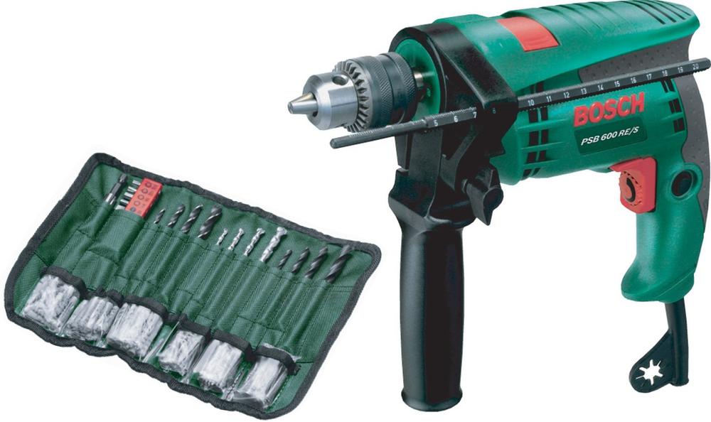 【中古】BOSCH 振りまわすせん孔機 陰電子無段変速・正転/ひっくり返す規則体系 100天下太平付属物書き割り嘱する PSB600RE/S