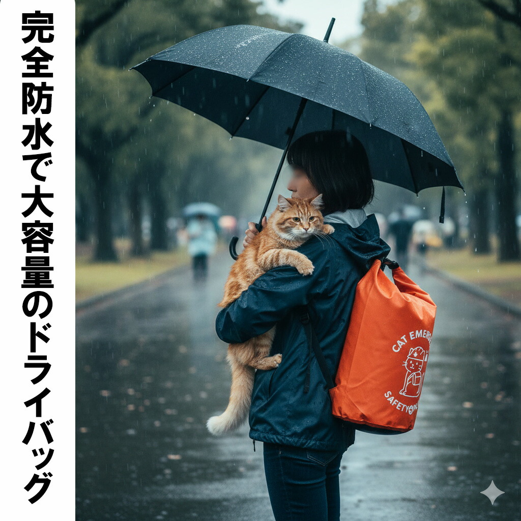 猫用 避難 防災セット ペット 猫 防災 グッズ 避難 リュック 大容量 ケージ 大きい トイレ セット ボトル ボウル 防臭袋 水 災害 地震 台風 大人気 避難時 たくさん入るリュック 折りたたみ