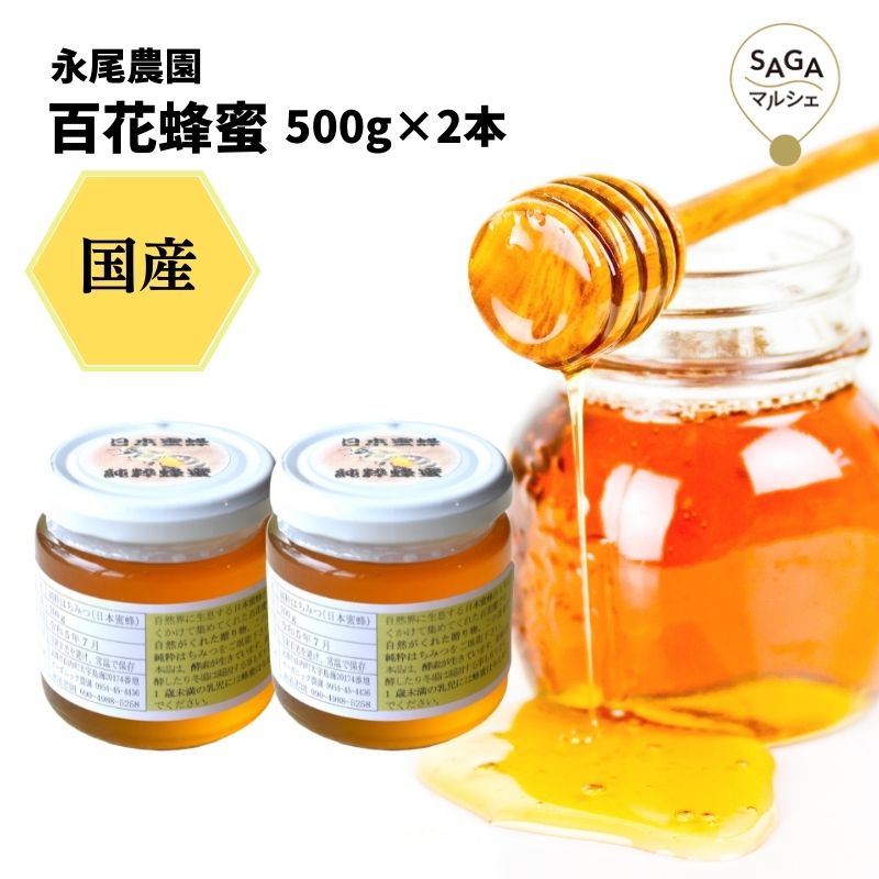 75%OFF!】 国産 純粋 百花はちみつ 500g×2本セット tresor.gov.bf