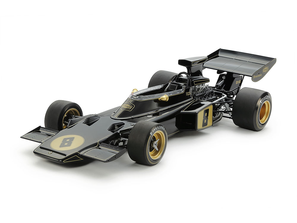 TAMIYA 1/12スケールプラモデル　チームロータス タイプ72D 1972 エッチングパーツ付