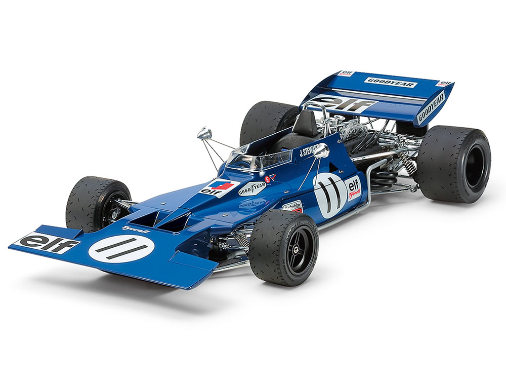 TAMIYA 1/12スケールプラモデル　タイレル003 1971 MONAO GP エッチングパーツ付