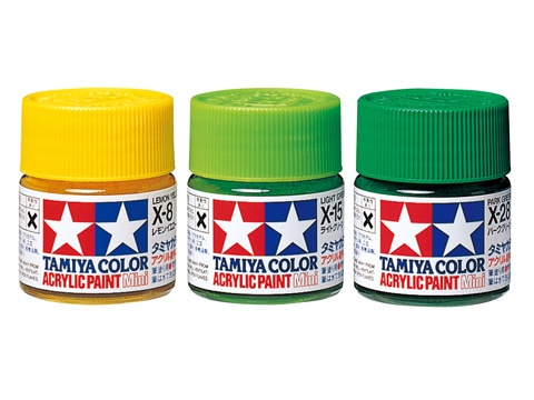 楽天市場】タミヤカラー アクリル塗料ミニ (つや消し) XF-65