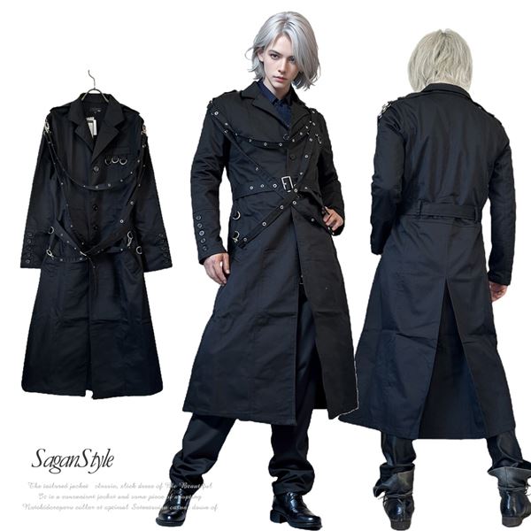 GW特価！アーメン　トレンチコート　ビンテージ風 楽天市場】【送料無料】メンズ 服 アウター ロングコート