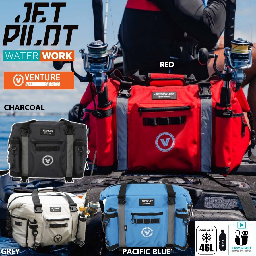 ジェットパイロット JETPILOT 2026 保冷バッグ 送料無料 ベンチャー エスキー 46L ACS24910 ACS22910 大容量 クーラーバッグ アウトドア キャンプ