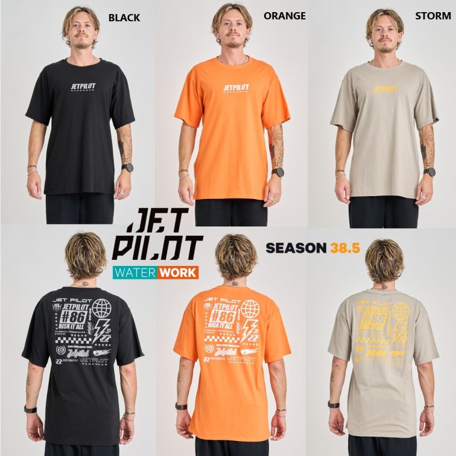 ジェットパイロット JETPILOT 2025 Tシャツ 速乾 送料無料 ペーサー ハイドロ Tシャツ L/S S24020 ブラック 8/S ロンT ジェットパイロット JETPILOT 2025 Tシャツ メンズ 送料無料 86
