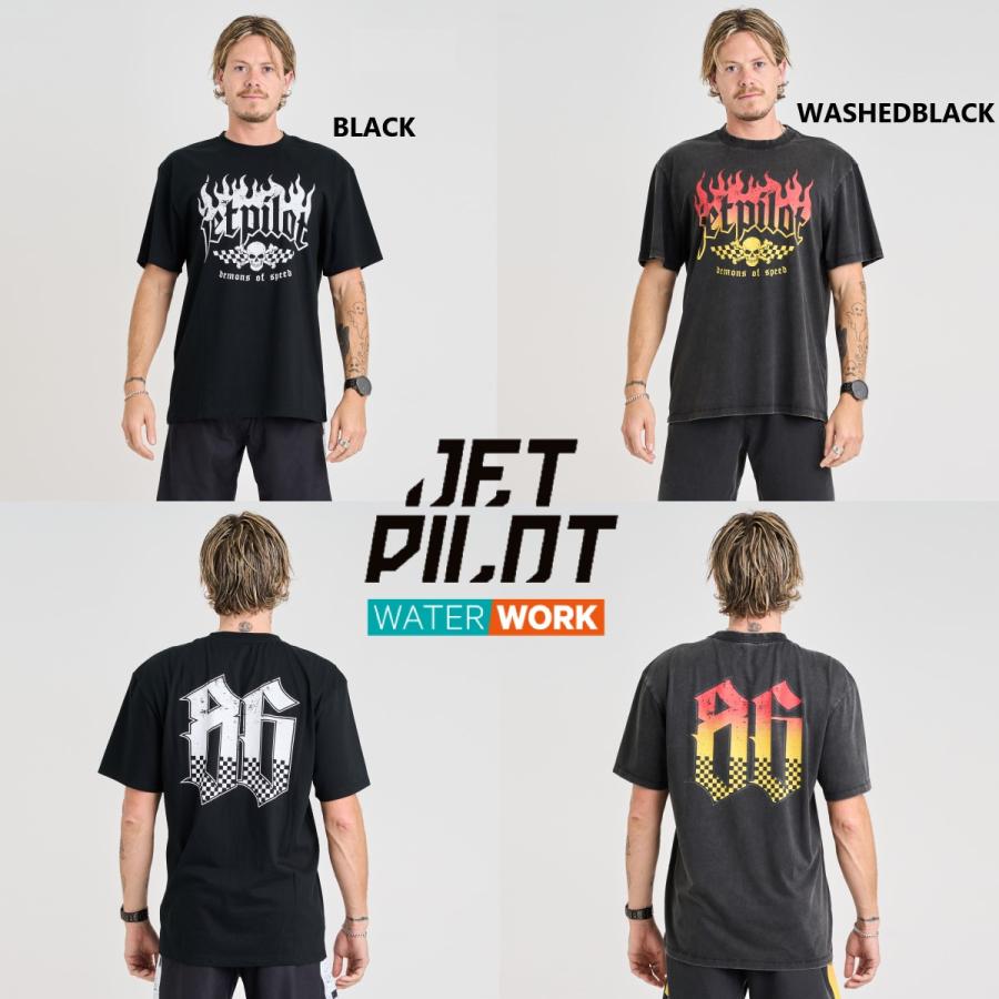 大きいサイズ ジェットパイロット JETPILOT Tシャツ 送料無料 リブ ファスト Tシャツ LIVE FAST TEE W25608 半袖