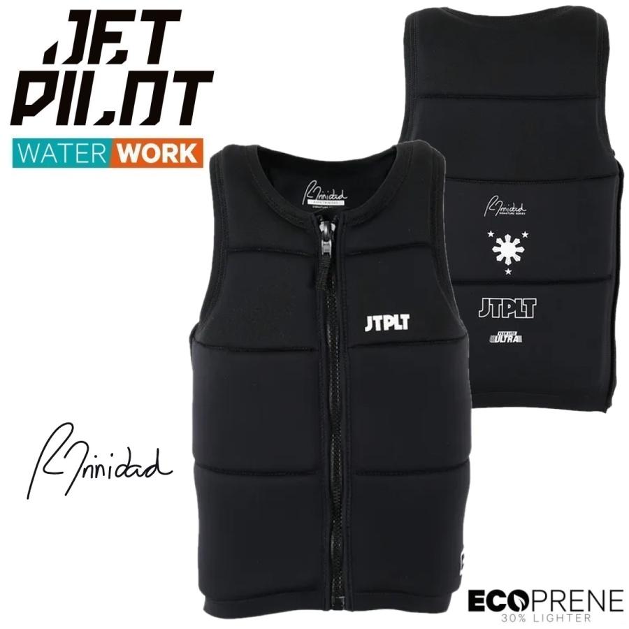 大きいサイズ ジェットパイロット JETPILOT ライフジャケット 送料無料 ラフ リーコン ネオ ベスト JA25296CE ブラック XL ウェイク サップ