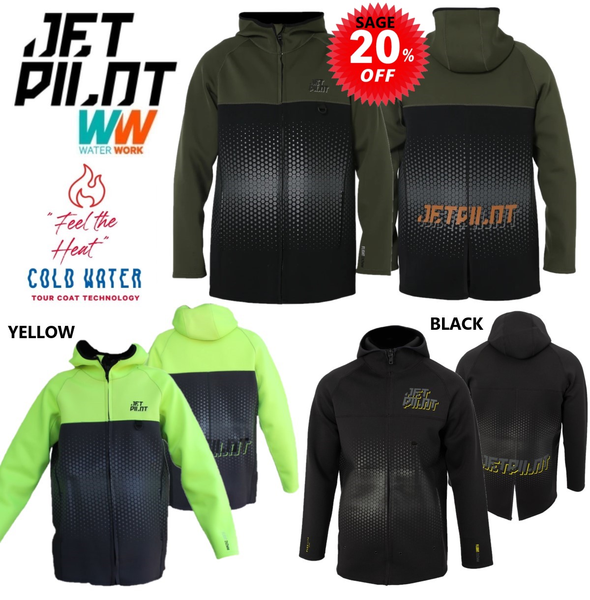 楽天市場】JETPILOT ジェットパイロット VENTURE TOUR COAT
