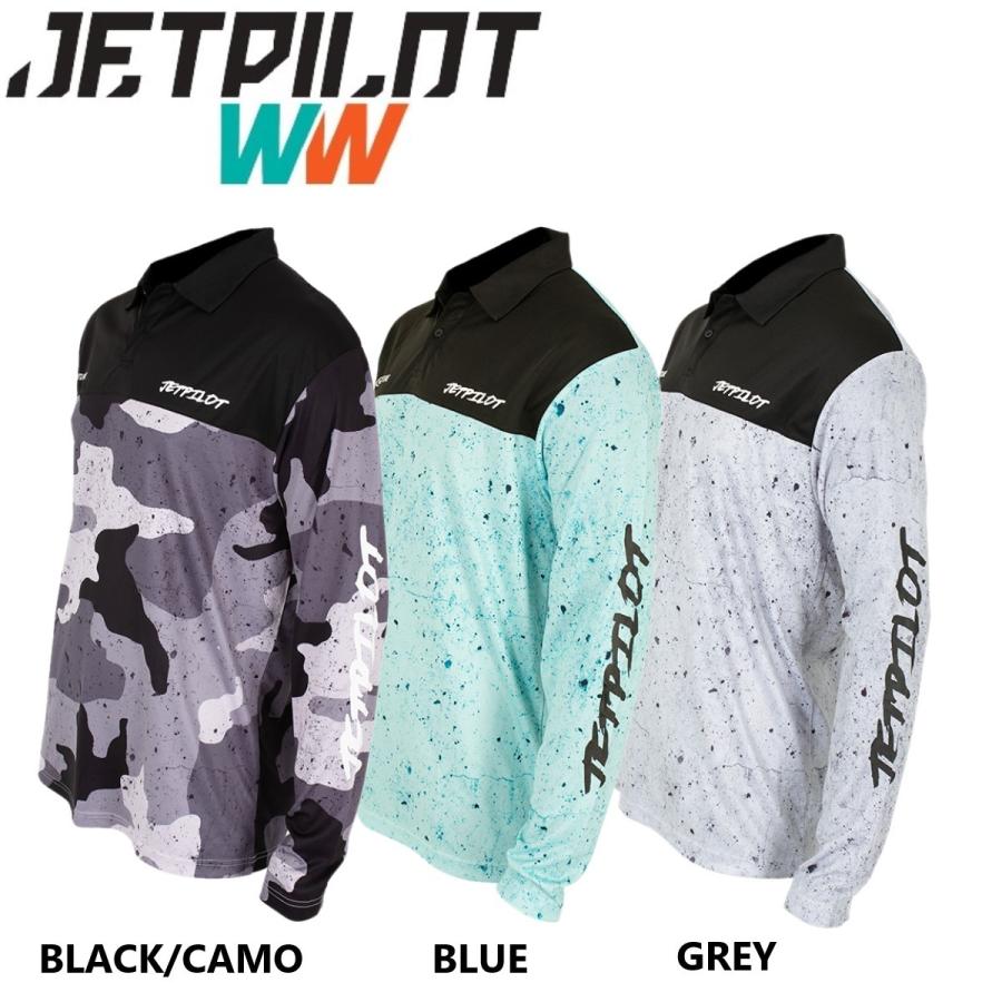 ジェットパイロット JETPILOT 送料無料 ベンチャー LS フィッシング ポロシャツ JA21180 長袖 釣り