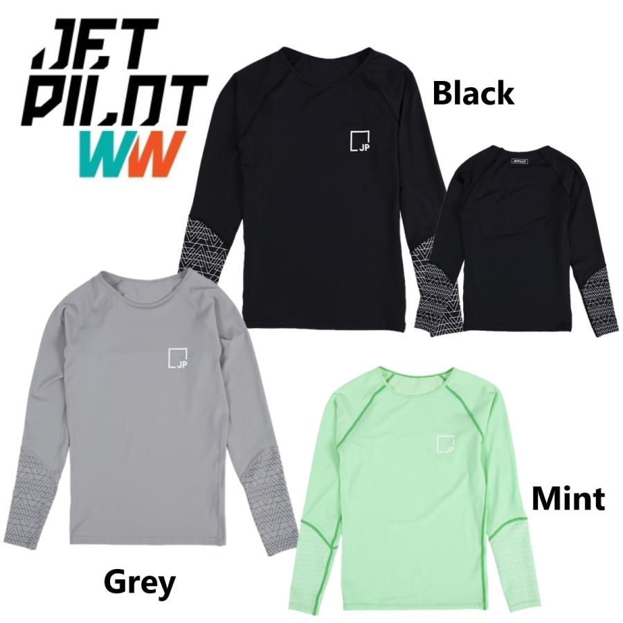 ジェットパイロット JETPILOT レディース Tシャツ 速乾 セール 30%オフ 送料無料 コーズ L/S ハイドロ Tシャツ S23020 ブラック 10/M 長袖 ジェットパイロット JETPILOT レディース Tシャツ 速乾 セール