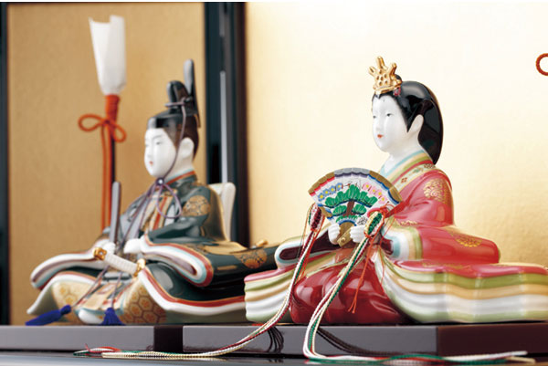 【楽天市場】ノリタケ 親王揃（大） ボーンチャイナ | おしゃれ 人形 雛人形 お雛様 日本製 焼き物 noritake 陶器 陶磁器