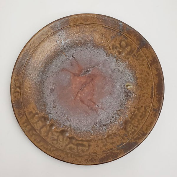 楽天市場】三足付大皿 約27cm×22cm 1枚 備前焼 焼締め 作家：今野春雄