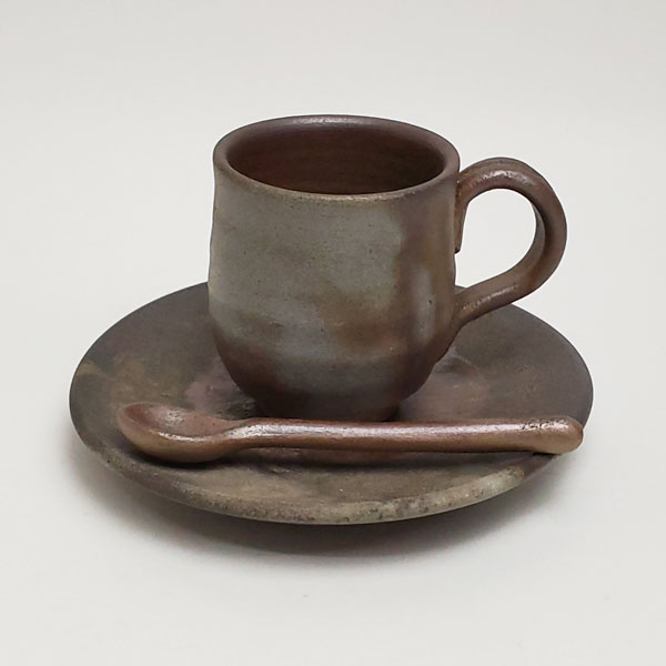【専用】備前焼　作家物　お茶セット② 楽天市場】備前焼 夢幻工房 ティーセット スプーン付 桟切