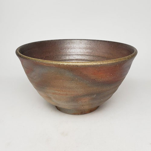備前焼 飯碗 小橋俊允 作 （俊允-06）| 今めかしい 日本製 和食器 瀬戸もの 上げ米茶碗 飯碗 父の日 母の日 差し上げ物 差し上げ物 岡山県