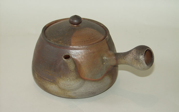 楽天市場】備前焼 ティーポット（桟切）| おしゃれ 日本製 工芸品 急須