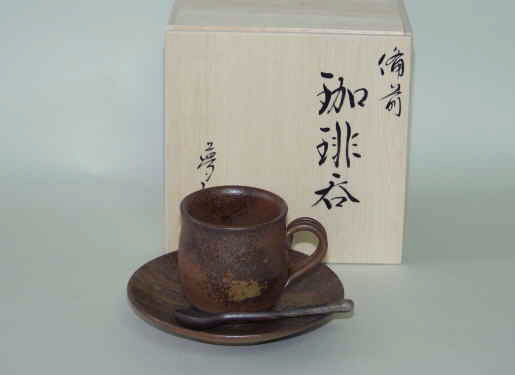 【専用】備前焼　作家物　お茶セット② 楽天市場】備前焼 夢幻工房 ティーセット スプーン付 桟切
