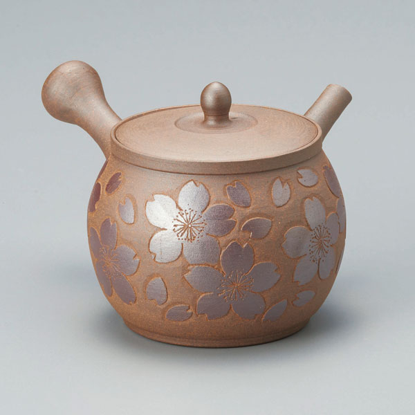 正規品 常滑焼 石龍作 早刻龍 桜彫 セラメッシュ 急須 3cc M 28 きゅうす 日本製 焼き物 工芸品 作家 石龍 陶器 陶磁器 陶製茶こし 日本六古窯 愛知県 愛知 常滑市 ティーポット おすすめ お茶 陶製 食器 和食器 茶器 プレゼント ギフト 人気ブランドを