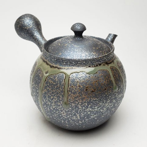 楽天市場】常滑焼 藤田徳太作 灰釉 急須 ささめ 160cc Y84 | きゅうす