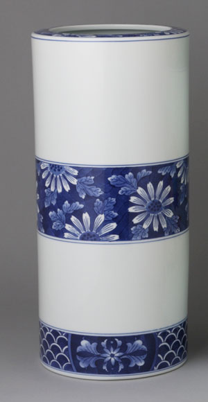 楽天市場】傘立て 陶器 有田焼 傘立16寸 山水 Y403-C : 器茶房 彩庵