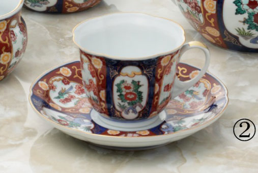 楽天市場 コーヒーカップ コーヒー碗皿 有田焼 古伊万里鳳凰 珈琲碗皿 1客 送料無料 Y161 W 器茶房 彩庵