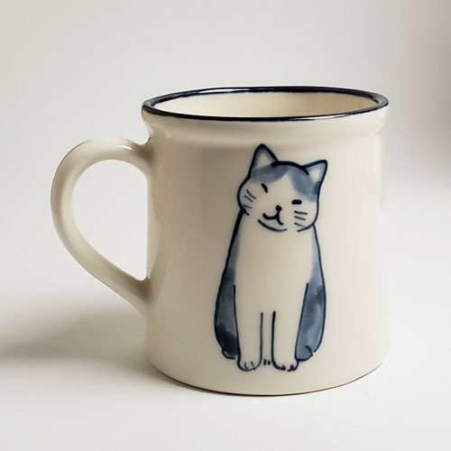 楽天市場 コーヒー マグ 猫 ネコ ねこ マグカップ まぐ おしゃれ コーヒーカップ 和食器 その他 有田 佐賀県 陶製 磁器 陶磁器 プレゼント ギフト 贈答用 食器 結婚祝い 婚礼祝 新築祝い 米寿 傘寿 喜寿 お祝い 記念品 器茶房 彩庵