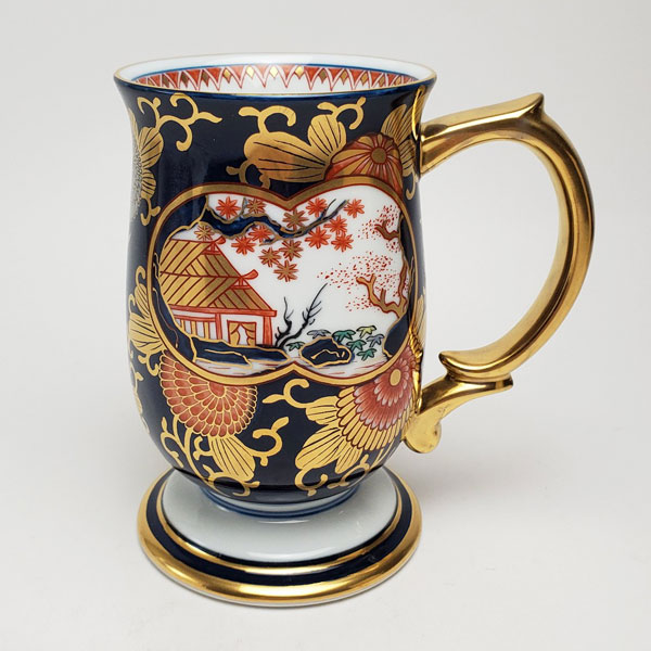 和食器 琳派古伊万里 陶器 ビールジョッキ おしゃれ 賞美堂本店 ビアジョッキキッチン用品 食器 調理器具 ビールグラス 日本製 春秋文 賞美堂本店 陶器 有田焼 ビールジョッキ ビールグラス 其泉窯 有田焼 琳派古伊万里 ビアジョッキ 器茶房 彩庵