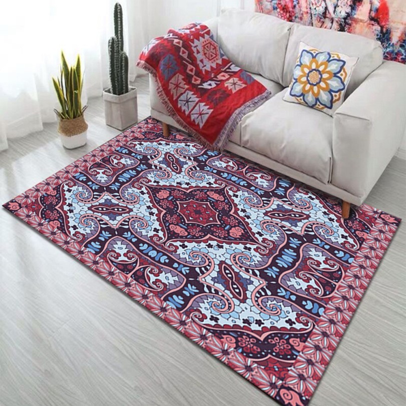 楽天市場】インド製 インド綿製 手織りラグ ウール 平織り