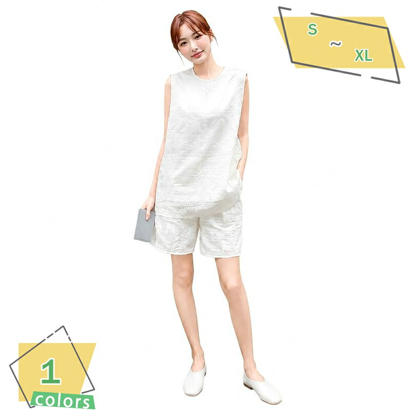 レディース セットアップ 着痩せ ゆったり 夏用 上品 カジュアルスーツ 2点セット パンツスーツ フェミニン お洒落 日常 デイリー 休日 リゾート 大きいサイズ 体型カバー RaogtCYU｜サイバーショップ01