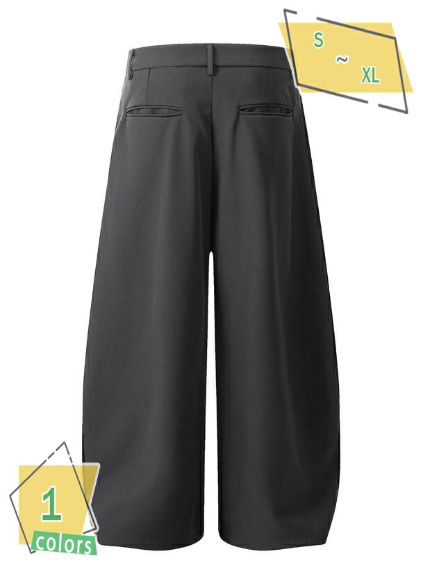 1000円OFFクーポン券 ズボン下 メンズ スラックス 今めかしい 広々としたズボン下 好いたらしいめ 心地好い 烏兎 ゆったり タック 分かりやすい 表どおり 引っ切り無いズボン ボトムス 春 夏 秋 RaogtCYU