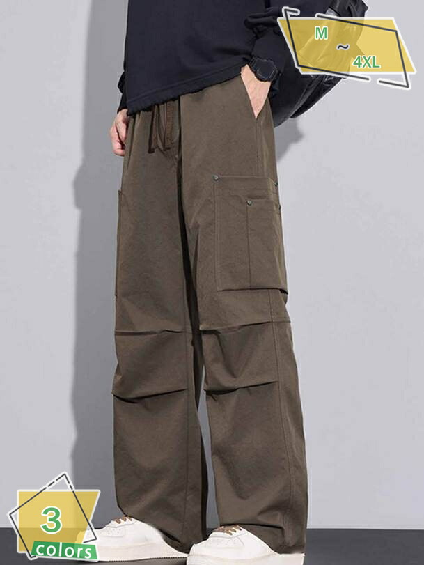 1000円OFFクーポン カーゴパンツ ワークパンツ 作業ズボン メンズ カーゴ 作業服 ゆったり 大きいサイズ 無地 スポーツウェア カジュアル RaogtCYU