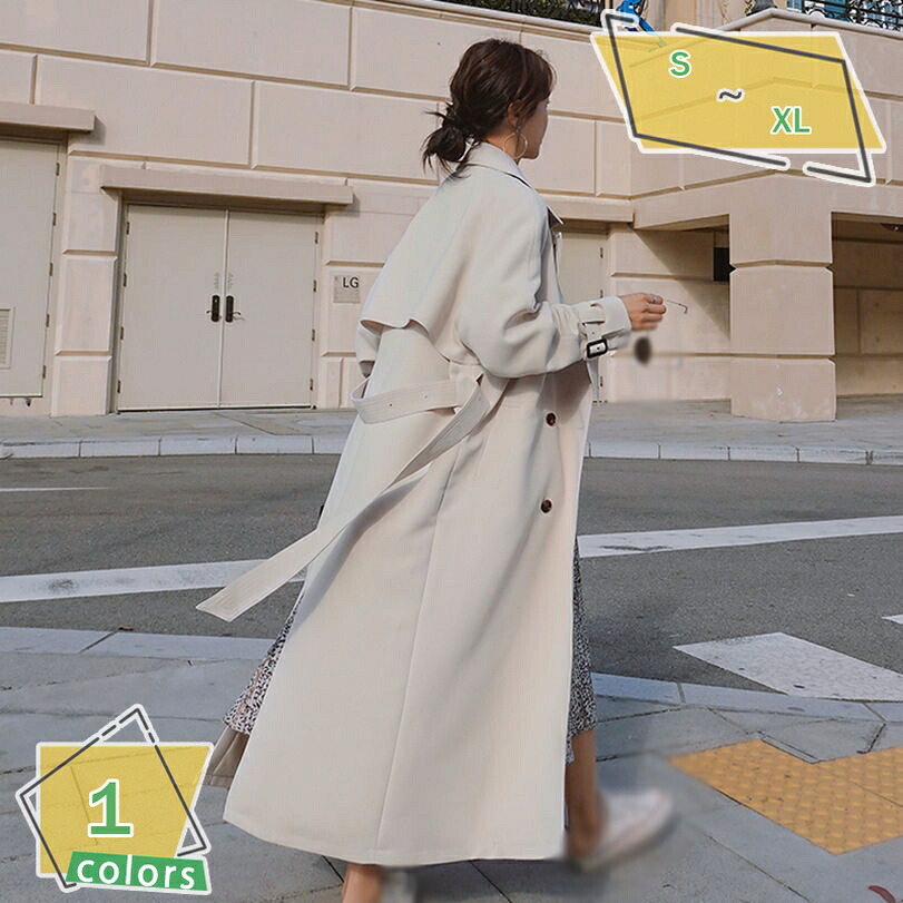 1000円OFFクーポン券 厚地の外套 レディース 透け透け チェスターコート ロング厚地の外套 アウター 上衣 ロング 長袖 ゆったり 格好のいい 好いたらしいめ 無地 分かりやすい 春服 秋服 通い 着飾る 雅びやか 無地 事務室 はいり込む式 卒式 通学 入園式 RaogtCYU