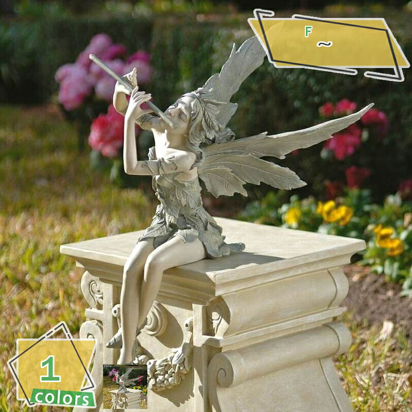 天使　エンジェル　置物　大　美品 Amazon.co.jp: 天使 ソーラー置物 置物ライト エンジェル インテリア