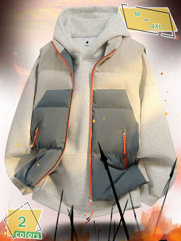1000円OFFクーポン ダウンベスト 中綿ベスト メンズ 冬 インナーダウン レディース 大きいサイズ 保温 春服 秋冬服 厚手 暖かい 無地 シンプル 防寒対策 立襟 男女兼用 作業着 アウター アウトドア RaogtCYU
