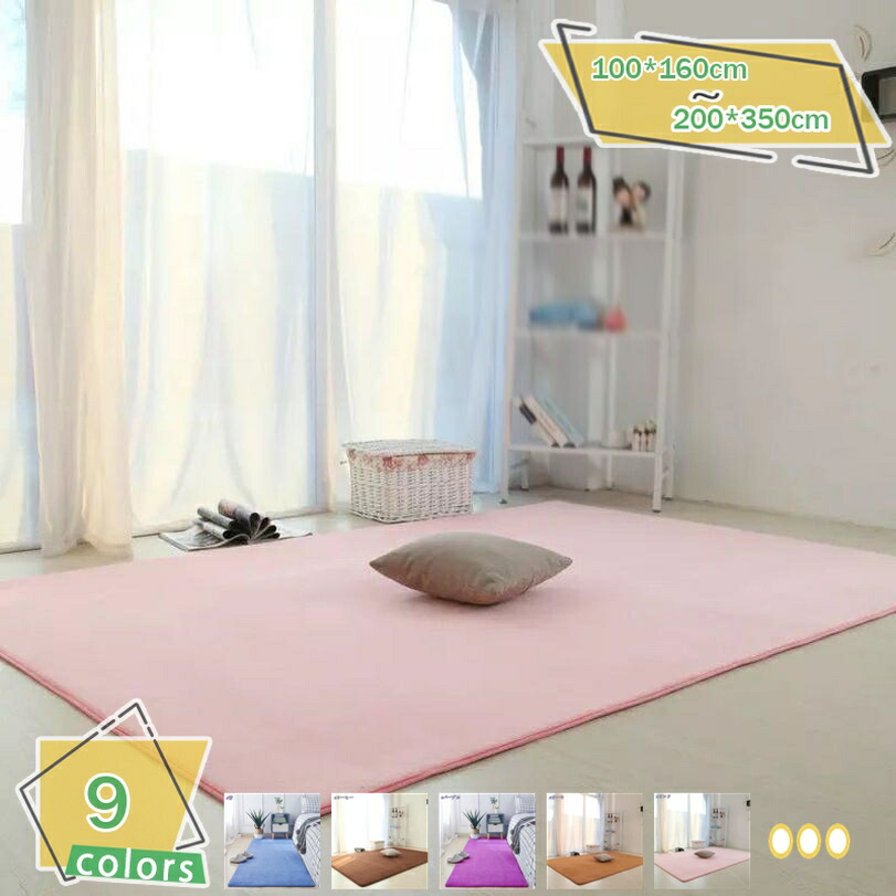 1000円OFFクーポン 防ダニ抗菌防臭 フランネルラグマット お子様も安心ノンホルムアルデヒド なめらかフランネル生地 滑り止め加工 縁取り加工 ホットカーペット対応 ラグ カーペット シンプル無地 オールシーズン RaogtCYU