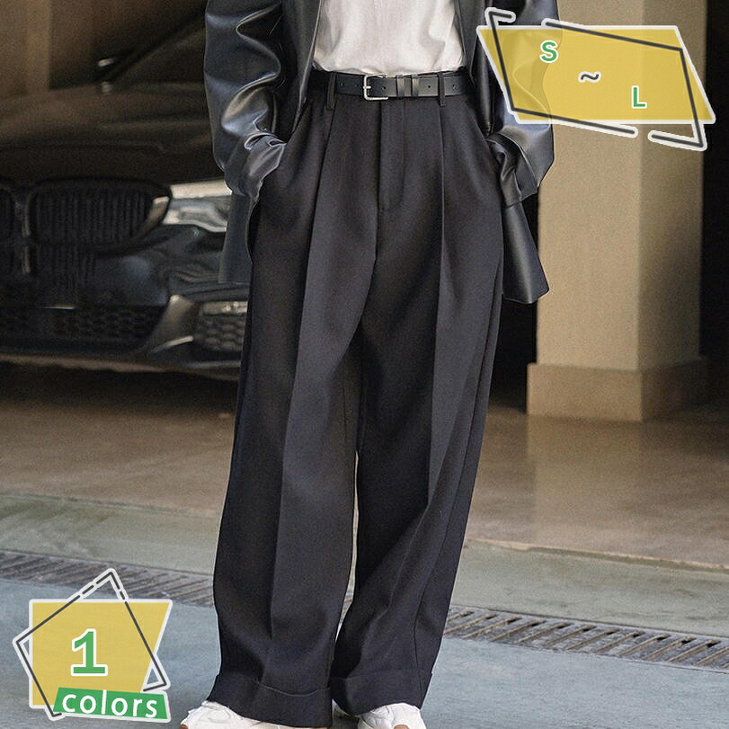 2000円OFFクーポン タックワイドパンツ フレアパンツ ワイドパンツ レディース バギーパンツ ロングパンツ 春 秋 スラックス ロング丈 ストレート ハイウエスト 上品 きれいめ 美脚 おしゃれ ゆったり カジュアル 着痩せ 通勤 RaogtCYU|サイバーショップ01
