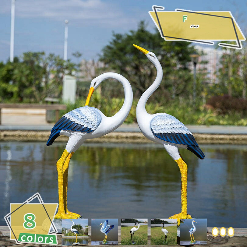 1000円OFFクーポン ガーデニング ガーデンオーナメント 庭 動物 オブジェ 雑貨 北欧雑貨 置物 置き物 ガーデン装飾 鳥の置物 防水 耐久性 装飾品 屋外 かわいい おしゃれ 庭のオブジェ置物 ガーデンオブジェ アニマル RaogtCYU