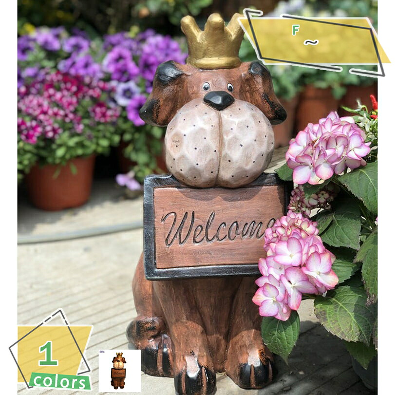 1000円OFFクーポン ガーデニング ガーデンオーナメント 庭 犬 オブジェ 雑貨 北欧雑貨 置物 置き物 ガーデン装飾 犬の置物 防水 耐久性 装飾品 屋外 かわいい おしゃれ 庭のオブジェ置物 ガーデンオブジェ いぬ アニマル RaogtCYU｜サイバーショップ01