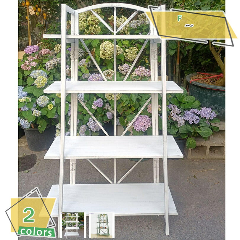 2000円OFFクーポン アイアン ガーデンラック スタンダードタイプフラワースタンド 屋内 屋外 花棚花台 園芸ラック 家庭 オフィス ガーデン 植木鉢スタンド ４段 アンティーク 菜園 花台 ガーデニング ラック プランター｜サイバーショップ01 20,830円
