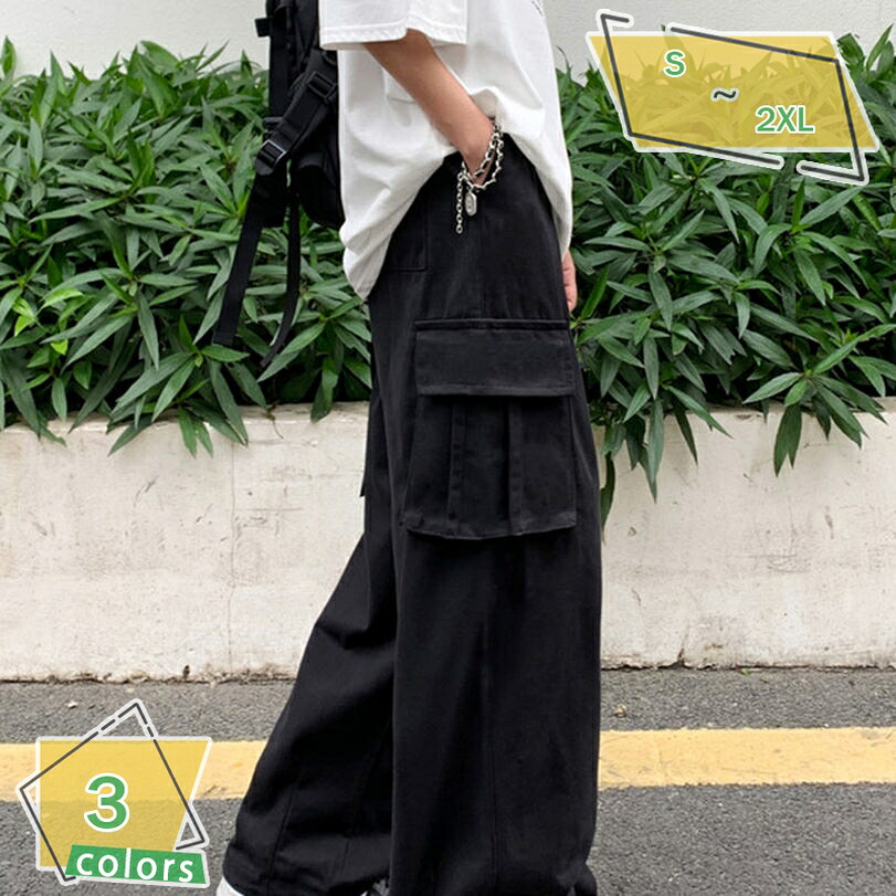 500円OFFクーポン ワイドパンツ カーゴパンツ メンズ ロングパンツ ズボン ワークパンツ ウエストゴム ゆったり 薄手 作業着 ジョガー テーパード ストレート アウトドア 登山 作業 カジュアル 春秋 ミリタリーパンツ 作業服 大きいサイズ RaogtCYU