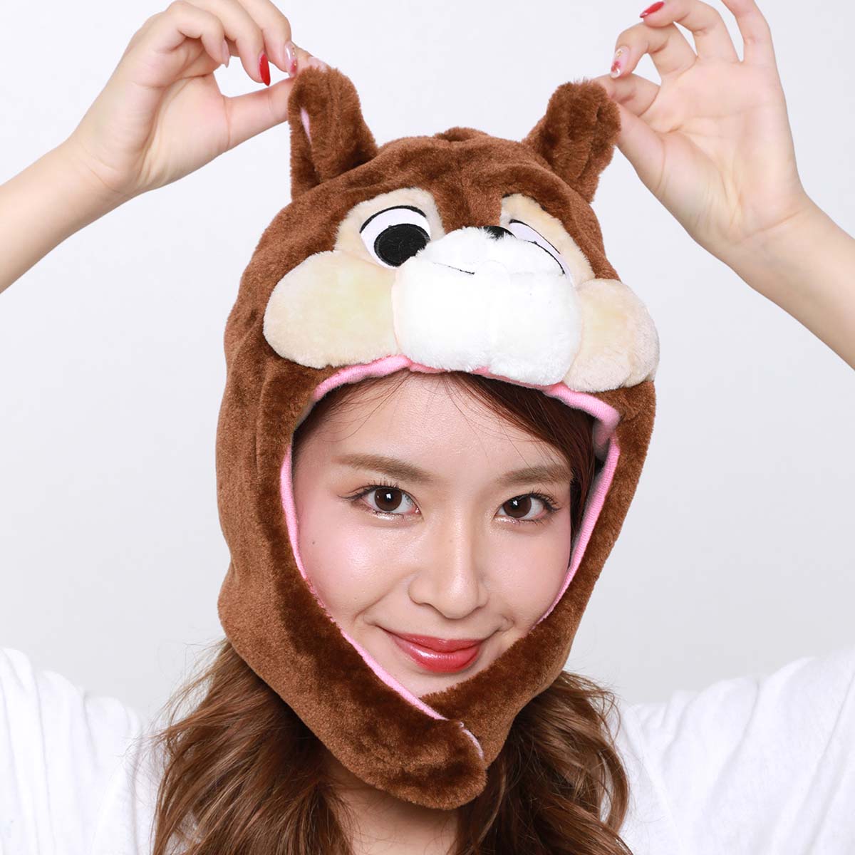ディズニー 被り物 かぶりもの なりきり コスプレ 仮装 ハロウィン 3点セット 楽天市場】ディズニー チップ＆デール チップ 被り物 かぶりもの