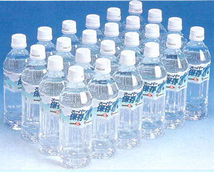 ペットボトル入り長期保存飲料水 スーパー保存水 500ミリリットル 1本