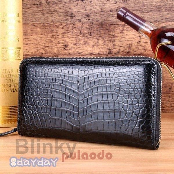 本革 ワニ革 長財布 財布 束入 メンズ財布 レディース財布 クロコダイル革 鰐革 無双仕様 小銭入れ カード|エキスキストア