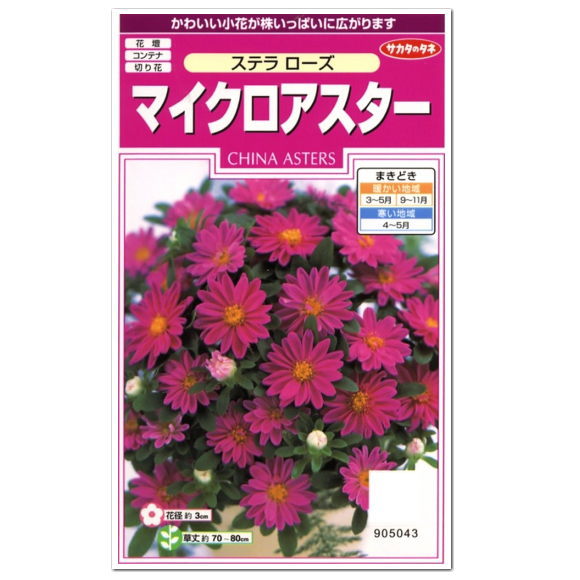 楽天市場 サカタのタネ ステラローズ マイクロアスター 種 一年草 花壇 プランター 切花 たね 仏花 盆花 ガーデニング ガーデニングと雑貨の菜園ライフ