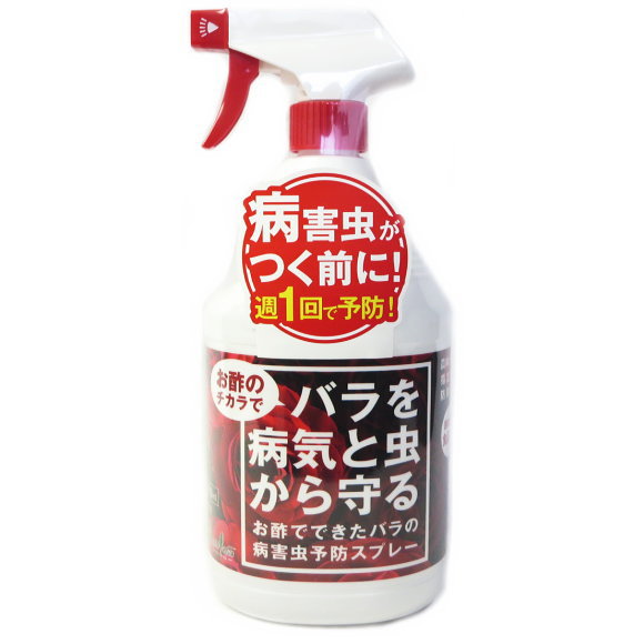 楽天市場 お酢でできたバラの病害虫予防スプレー 900ml 園芸 ガーデニング 家庭菜園 病害虫対策 うどんこ病予防 ガーデニングと雑貨の菜園ライフ